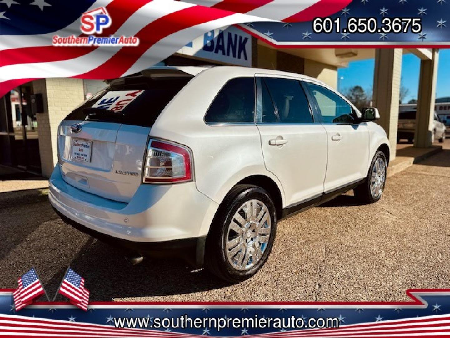 2010 WHITE FORD EDGE LIMITED (2FMDK3KC7AB) , located at 922 W. Beacon St., Philadelphia, MS, 39350, (601) 650-3675, 32.770447, -89.127151 - Photo#5